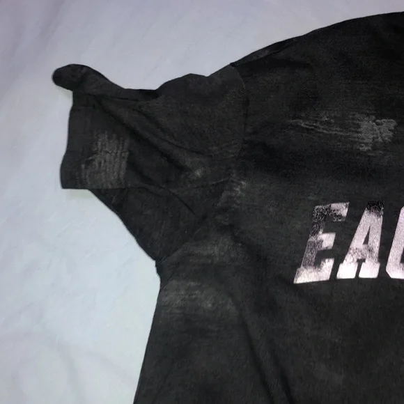 Men's black short-sleeved T-shirt - Picture 6 of 12